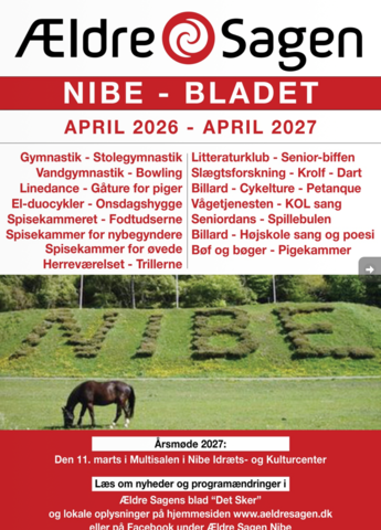 Læs lokalbladet for Ældre Sagen lokalafdeling Nibe